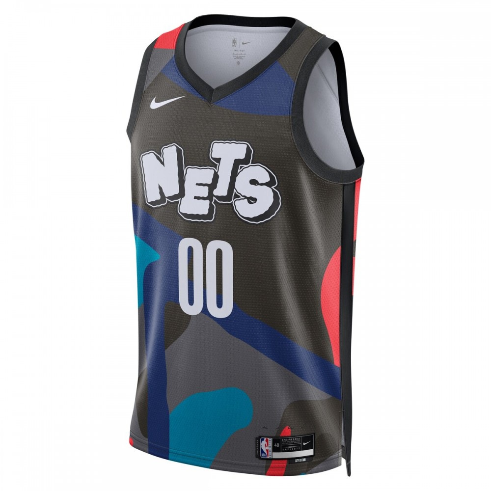 Brooklyn Nets Unisex 2023/24 Custom Swingman Jersey - Black - City Edition-Pro Kit Vault | Brand New 26/27 Sports Jerseys